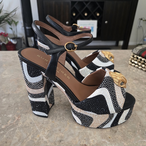 Kurt Geiger Shoes - Kensington Platform Sandals by Kurt Geiger London.  Size 36 - US 6